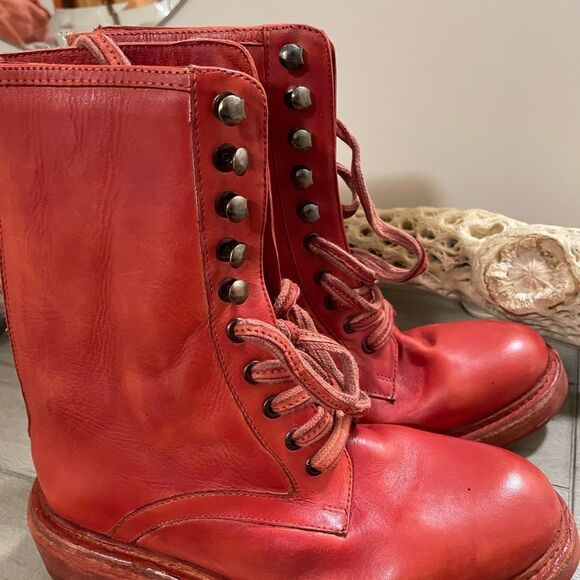 New Free people Santa Fe Lace Up boots size 36 US 6 
New with out box 
M… - Picture 4 of 7